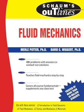 Schaum's Outline of Fluid Mechanics (Schaum's Outlines) book cover