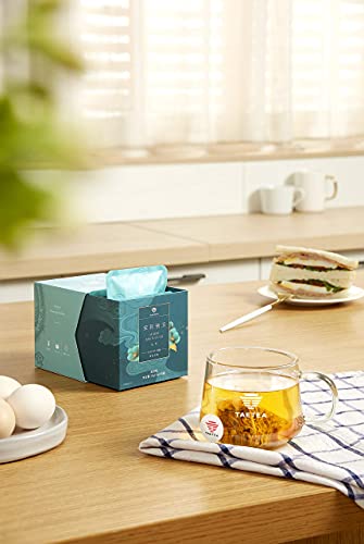 Taetea Puerh Tea Bags, Pu-Erh Assorted Tea Sachets Pack With Aged Fermented Puerh Tea Loose Leaf 12 Bags (Jasmine) #TOP3