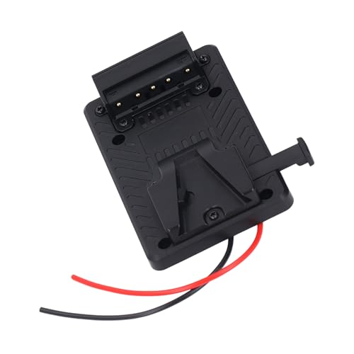 Image of Zinc Alloy V Mount Battery Plate, High Hardness Lightweight Design for Camera Video Equipment with 14.8V Input and Output Voltage