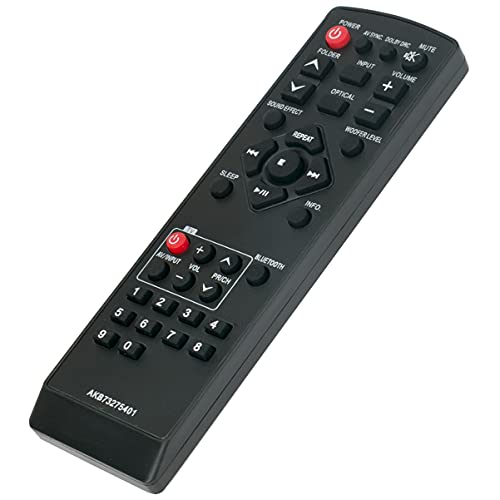 Télécommande AKB73275401 compatible barre de son LG NB3510A HLS36W - 2