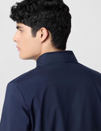 Image of Qube by Fort Collins Men's Windcheater, Lightweight, Windproof Polyester Standard Length Jacket for Year-Round Casual & Daily Use