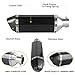 Exhaust Muffler Carbon Fiber 1.5-2