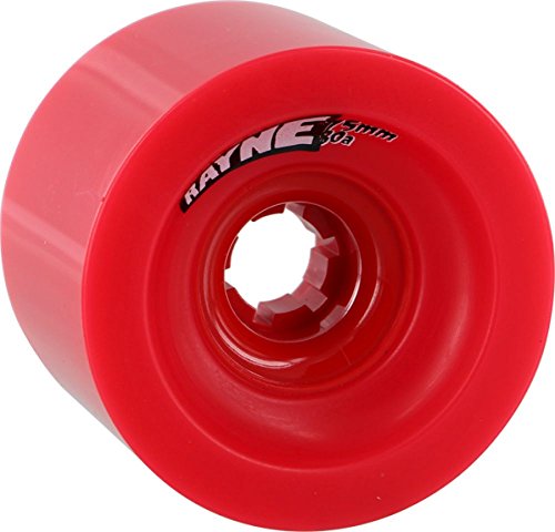 Rayne Lust Red Skateboard Wheels - 75mm 80a (Set of 4)