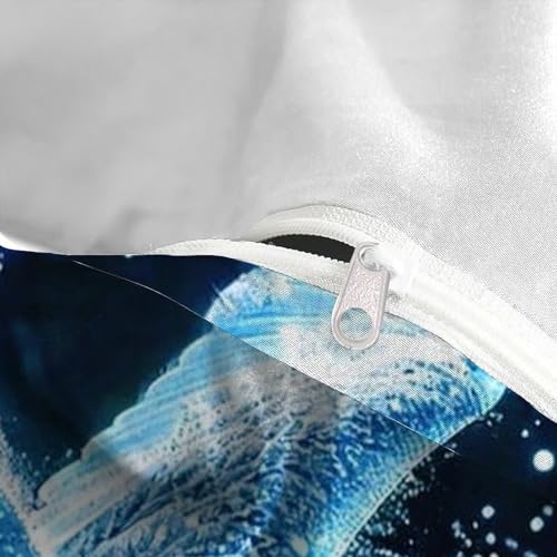 Housse de couette imprimé animal en microfibre douce et ultra confortable