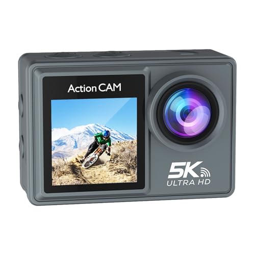 Action C6SM 5K Télécommande Gris évitez les vidéos floues