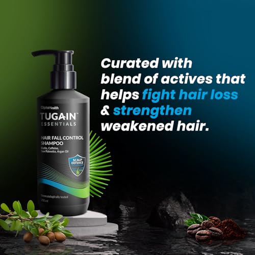 Tugain Essentials Hair Fall Control Shampoo 200ml - Image 3