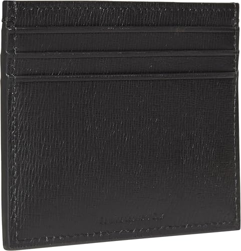 Calvin Klein Saffiano Card Case Lv04d1070g, Titolare della Carta Uomo,
