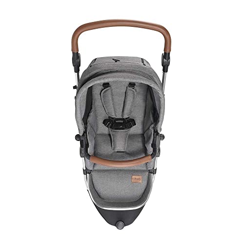 Carrinho de Bebê Jet 3 Rodas Cinza Litet - BB680