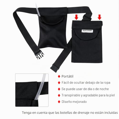 Soporte de drenaje para mastectomía, bolsa postoperatoria de cirugía de mama y aumento 4
