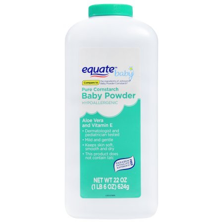 equate baby powder
