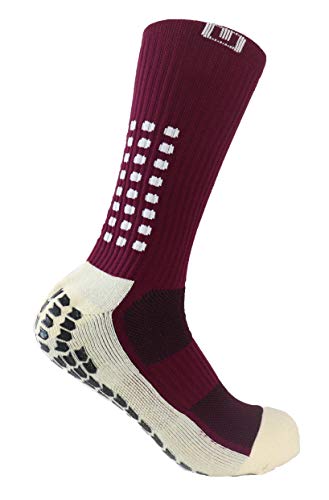 Ulalaza Unisex Anti Slip Sports Thicken Cushion Soccer Socks Non Skid Grippy Traction for Football Basketball Sports2