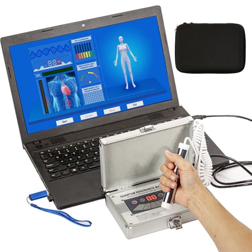 Analizador corporal de salud cuántica y escáner multifuncional con visualización dinámica en 3D 6