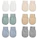 DRESHOW Neugeborenes Baby Fäustlinge Kleinkind Handschuhe Keine Kratzer Fäustlinge Handschuhe für 0-6 Monate