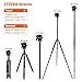 Fluid Head Tripod, GEEKOTO Video Tripod Lightweight Carbon Fiber Tripod 79 inch