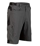 Zoic Men's Ether Mountain Bike MTB Cycle Riding Short Relaxed Fit 12 inch Inseam, UPF 50+, Shadow,...
