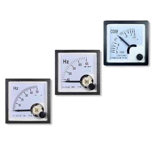 Tableau des fréquences CA YT48 45-65Hz indicateur de mesure pour tableau électrique