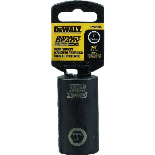 Image of DEWALT DW2294 3 /8 inch Dr 1 inch Impact Deep Socket