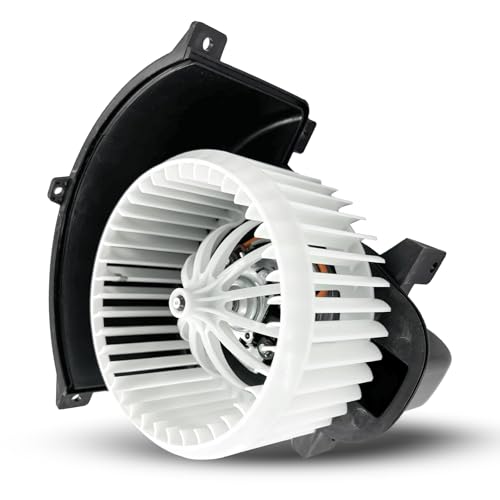 Image of AC Heater Blower Motor with Fan Fit for Audi Q7 2007-2015, Volkswagen Touareg 2004-2010, Replacement for OE# 700262, 4L1820021B, 7L0820021Q