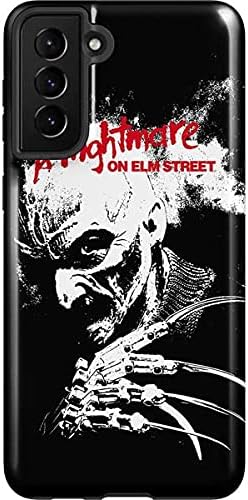 Skinit Pro Phone Case Compatible with Galaxy S21 Plus 5G - Officially Licensed Nightmare on Elm Street Freddy Krueger Slash Design