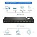 4K HDMI Splitter 1 in 8 Out + Cable, Yinker 8 Way HDMI Splitter 1x8 4Kx2K@30Hz W/AC Adapter, Mirror Duplicate for PS4 Fire Stick HDTV
