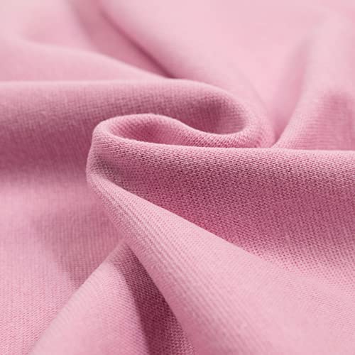 Tessuto Werning polsini tessuto tinta unita rosa
