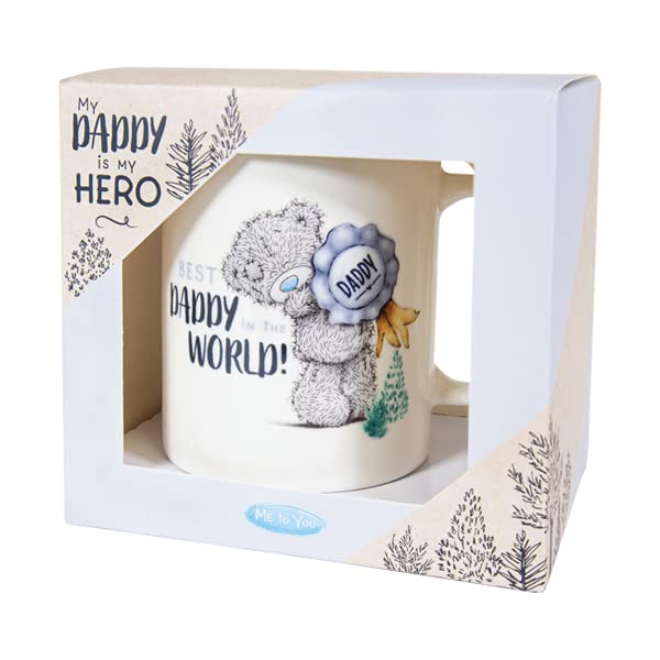 Me To YouBear Daddy My Hero Boxed Mug