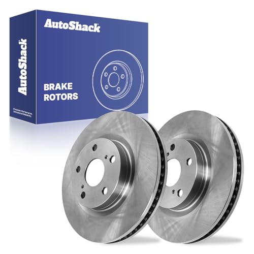 AutoShack 11.65" (296 mm) Front Vented Brake Rotors Replacement for
