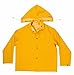 CLC Custom Leathercraft R1142X Heavyweight PVC Rain Jacket, Detachable Hood, 2XL,Yellow