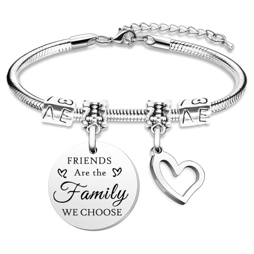 Kaluofan Friendship Bracelet, Best Friend Bracelet, Charm Bracelet, Birthday Christmas Valentines Day Gifts for Women Best Friend Besties