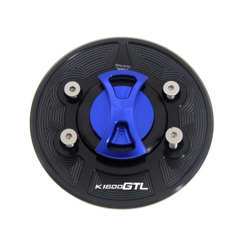 Bouchon d'essence sans clé de moto K1600GTL 2010-2012 noir en aluminium