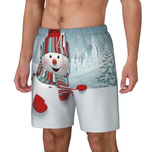 Traje de baño de playa para hombre de secado rápido y forro de compresión 2
