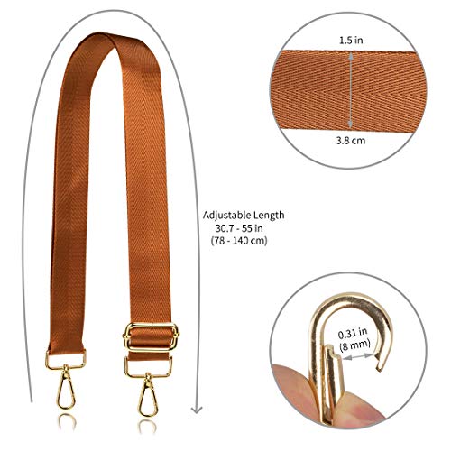 Image of Allzedream Wide Purse Strap Replacement Crossbody Shoulder Bag Adjustable