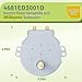4681ED3001D Dishwasher Diverter Motor Compatible with LG Kenmore, Replacement Parts 4681ED3001B 2020847 EAP3579323 PS3579323 AP5243567 SSM-16HR, One-Year Warranty