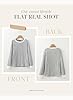 Dokotoo Womens Tops Long Sleeve T-Shirts for Women Lightweight Women's Jumpers Casual Classic Crewneck Pullover Sweatshirt Loose Fit Tunic Top Ladies Sweaters Tee Shirts Gray L #5