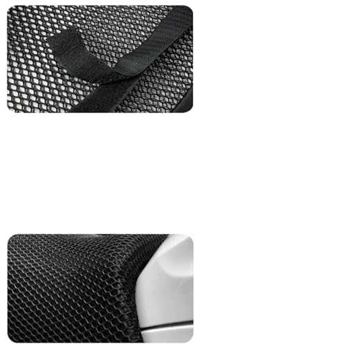 Funda de malla asiento motocicleta CB1300 negra transpirable 3