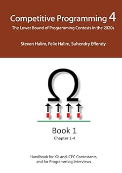 Paperback Competitive Programming 4 - Book 1: The Lower Bound of Programming Contests in the 2020s Book