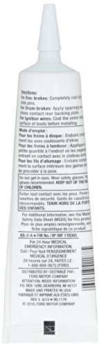 Ford Genuine Fluid XG-3-A Silicone Brake Caliper Grease and Dielectric Compound - 3 oz.