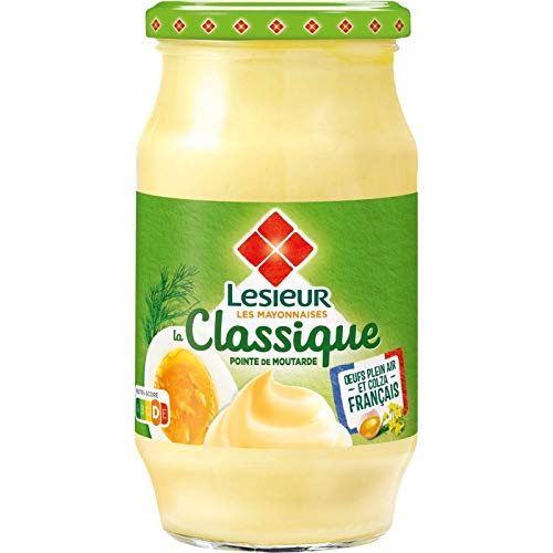 LESIEUR - Mayonnaise Classique Aux Oeufs Frais 475G - Lot De 4 - Offre Special