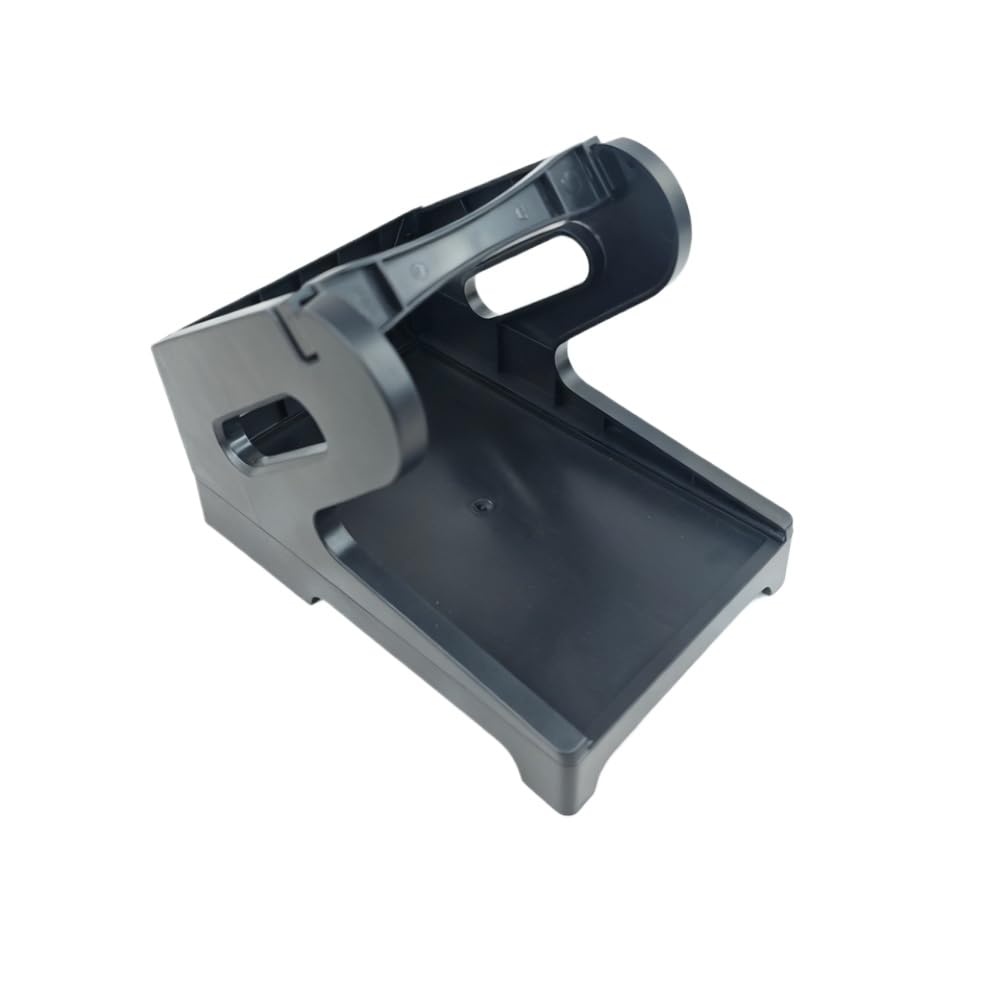 RCGtnnesa Label Holder Stand For Thermal Printer Rolls And Fanfold Labels 2 In 1 Shipping Label Desktop(Black)