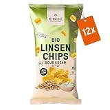 Heimatgut Bio Linsen Chips Sour Cream Style