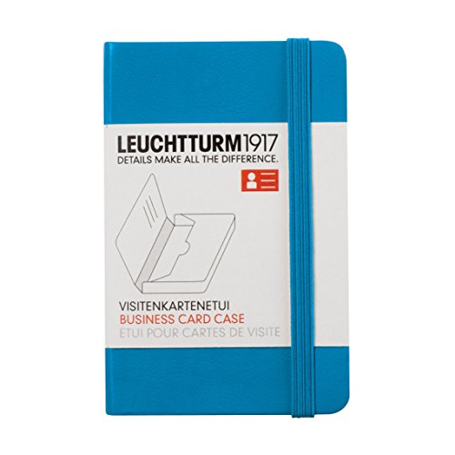 Leuchtturm1917 350143 Azure Business Card Wallet