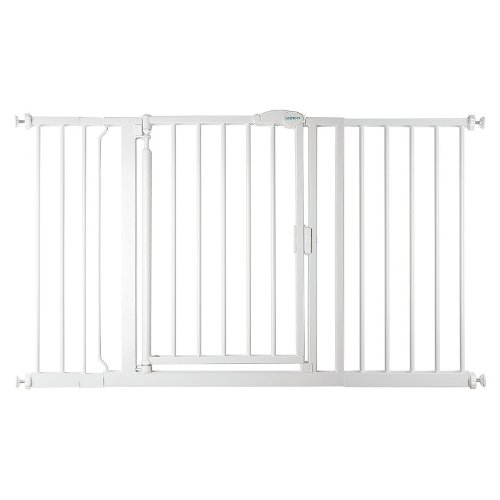Safetots Pressure Fit Self Closing Gate Range (132.6cm - 139.6cm, White)