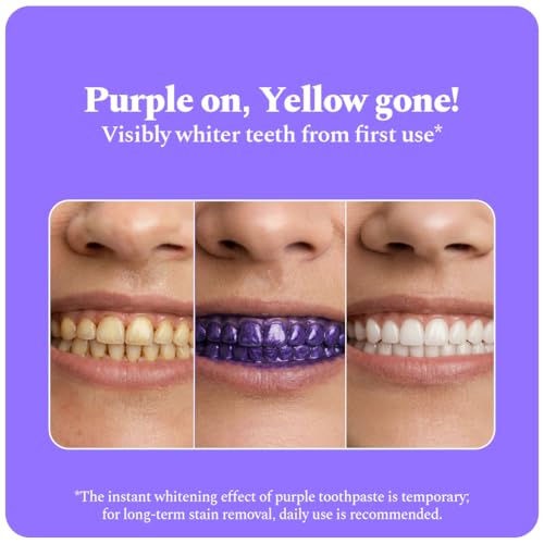 Perfora Purple Whitening Toothpaste Pack Of 3-225g 75 g - Image 3