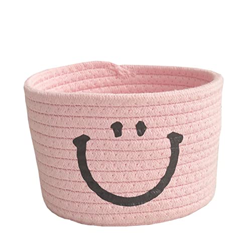 Woven Cotton Rope Kids Toy Storage Basket 5.9