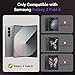 Maxdara for Z Fold 6 Case, Full Body Hinge Protection [Screen Protector] [Compatible with Magsafe] Wireless Charging Magnetic Translucent Case for Samsung Galaxy Z Fold 6 (Pink)