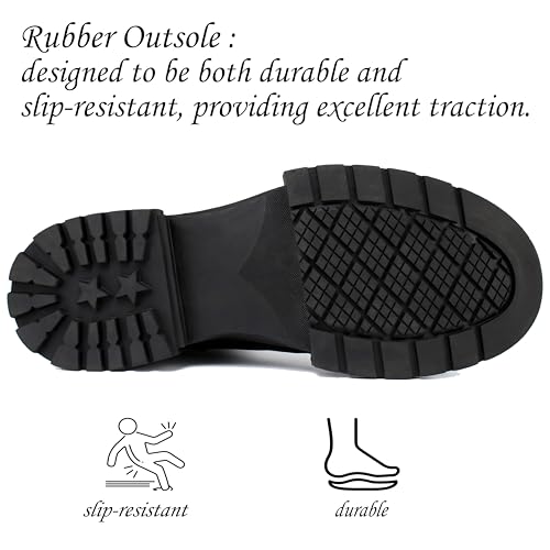 Men's Premium Leather Chelsea Boots | Double Elastic Gussets & Breathable OrthoLite Anti-Odor Insoles | Slip-Resistant Rubber Outsole, Leather Lined for All-Day Comfort (Casual & Work)4