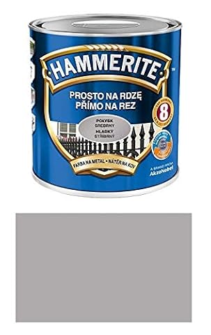 Hammerite Lakier ochronny do metalu, ochrona przed rdzą, 250 ml, błyszczący wybór kolorów