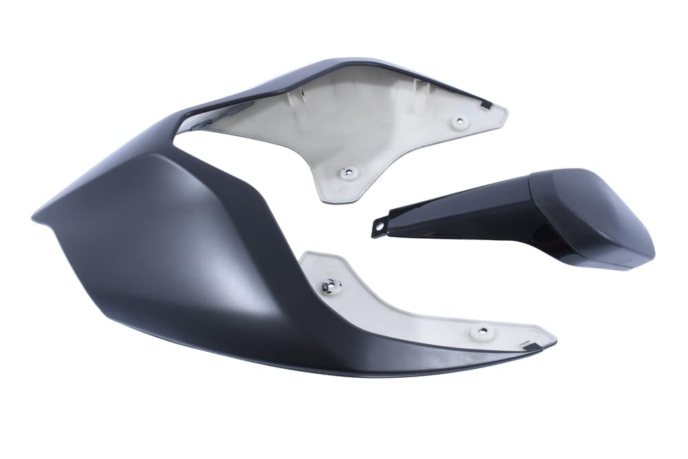 avdb-moto Tapa de Colín Monoplaza compatible con DUCATI PANIGALE V4 / S/SP/R 2018-2021, V4 / S/R / SP2 2022-2024, STREETFIGHTER V4 SVF4 2020-24, ABS Inyectado (Negro Mate-Negro Brillante)