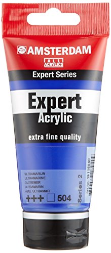ターレンス アクリル絵具 アムステルダムアクリリックカラーエキスパート ウルトラマリン T1911-504-0 75ml 468748