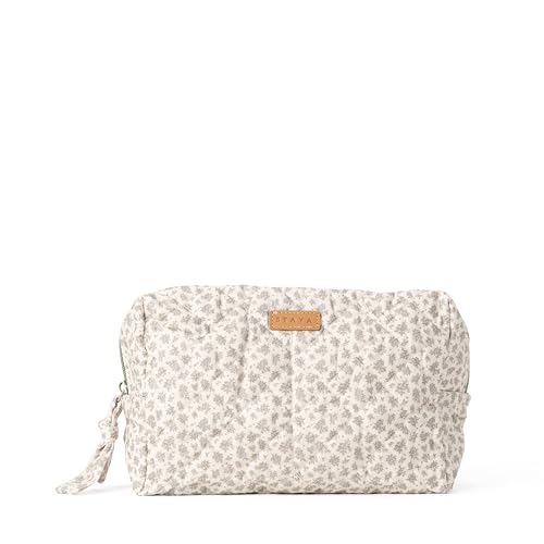 Staya Quilted Toiletry Pouch - Compact, Versatile, and Stylish Bag for All Your Essentials (Sweet Pea)